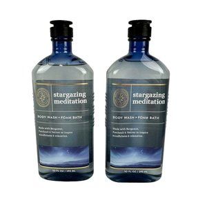 [2] Bath & Body Works Aromatherapy Stargazing Meditation Body Wash & Foam Bath